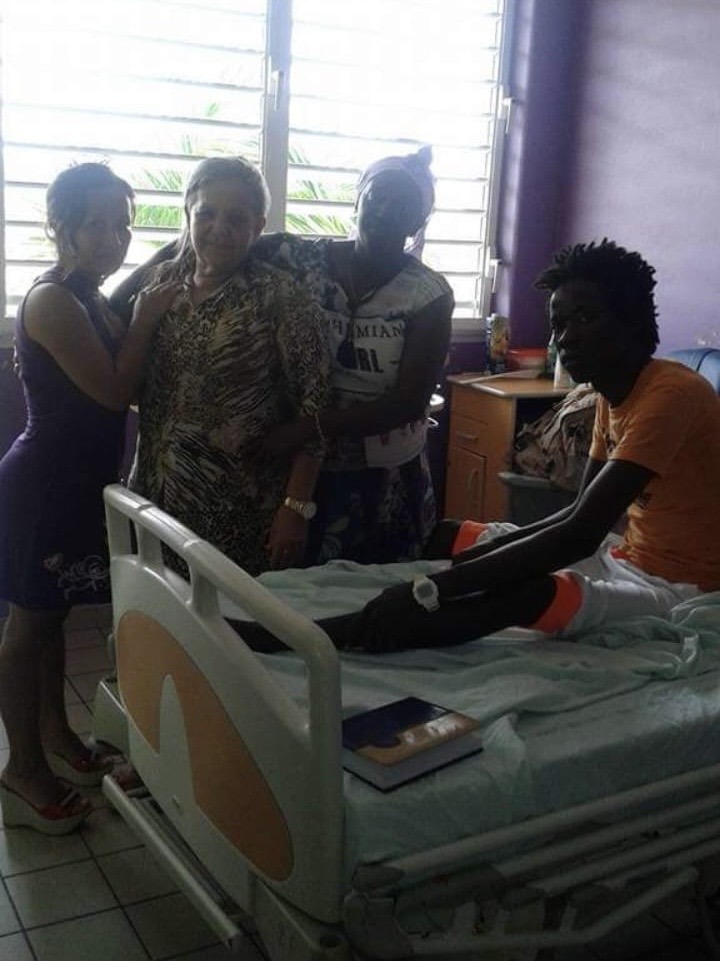 Visita em hospital